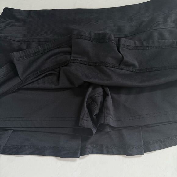 BOLLE TECH Ladies Skort Large Black Tennis Golf Running Pickleball Pleats - Picture 4 of 9